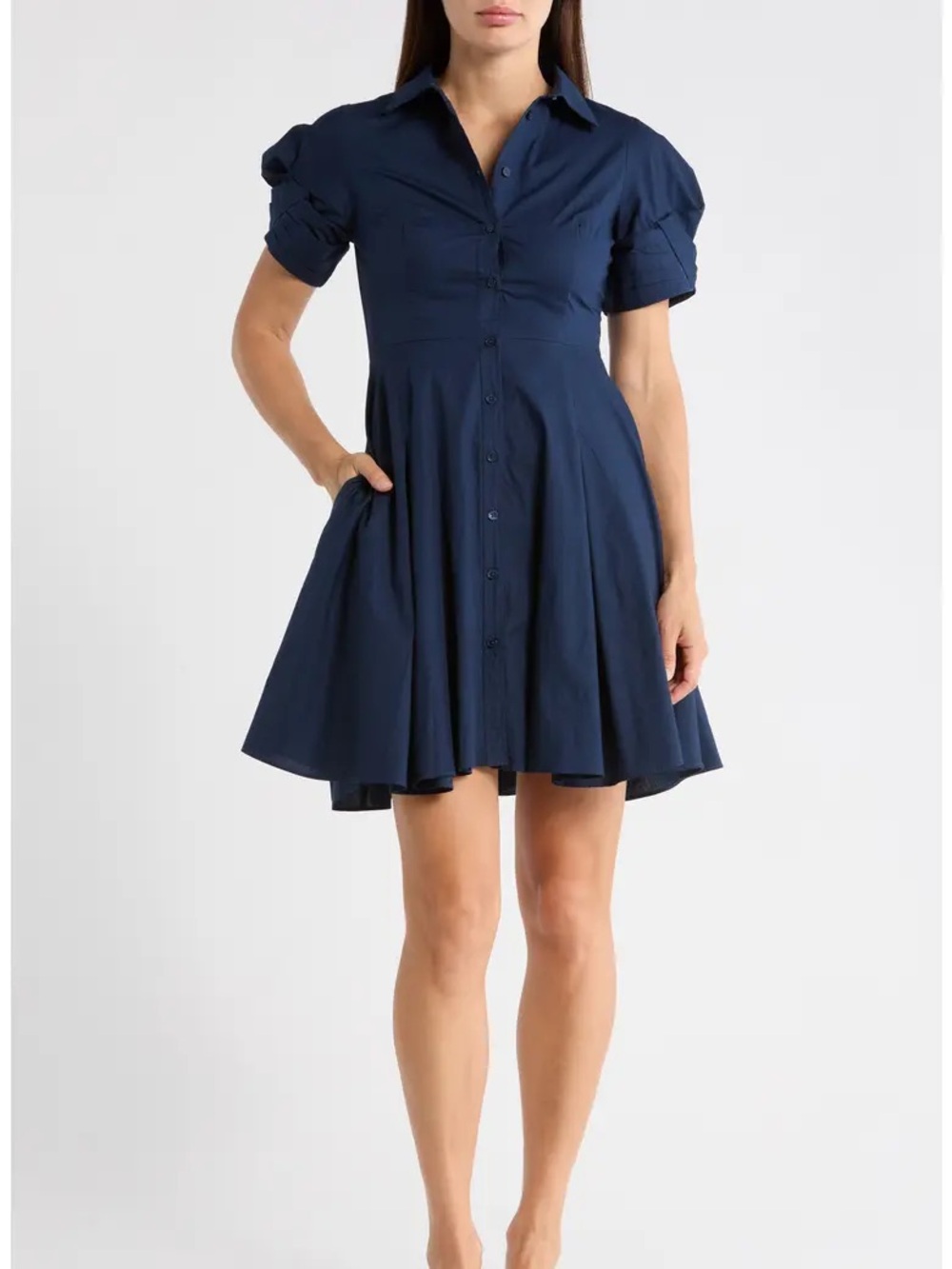 71. Ted Baker • NWT $300 US Balloon Sleeve Shirtdress